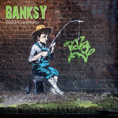 Banksy Street art calendario 2023