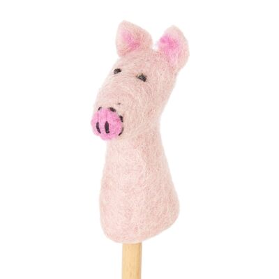 Pig finger puppet