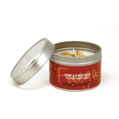 Scented Candle with Palo Santo Essential Oil