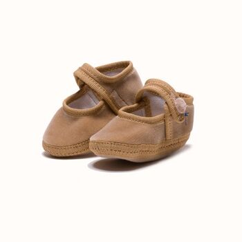 Bébé Velours Beige 3