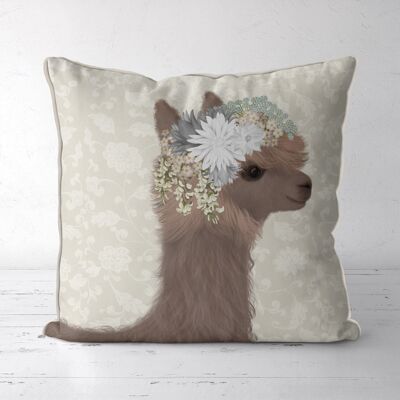 Profile Llama Farmhouse, Cream, Pillow, Cushion, 45x45cm, Bohemia Collection