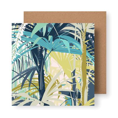 Serie Palms No.3 Tarjetas de felicitación