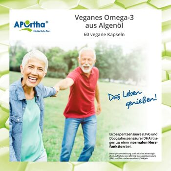 Huile d'Algue Vegan Oméga-3 - 60 Capsules Végétaliennes 7