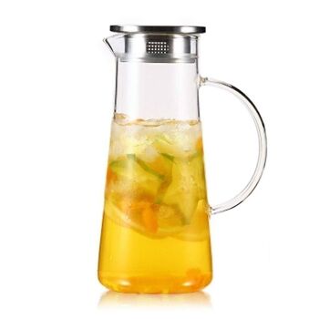 Grande carafe en verre 1500 ml 4