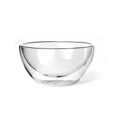 Double layer glass bowl for Matcha 300 ml