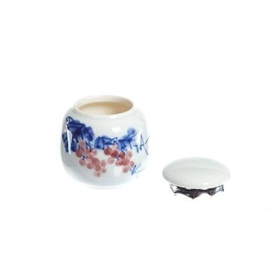 Porcelain container decorated 30g