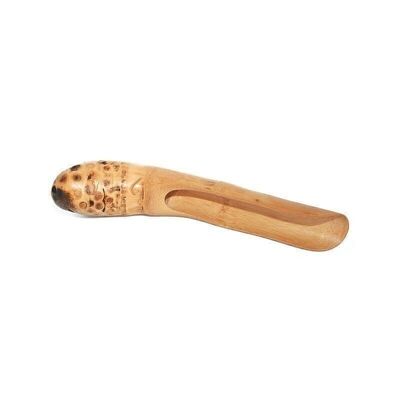 Spoon in natural bamboo cane