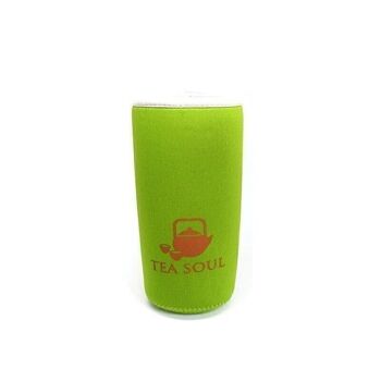 Etui thermos néoprène vert 2