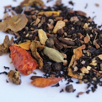 Spice infusion with Chai tea and Turmeric 50g in jar