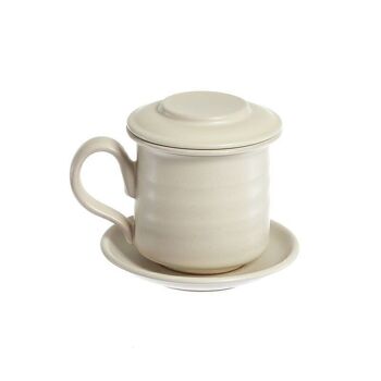 Mug Lin's Ceramic Studio 300 ml - Céramique - Marron 4