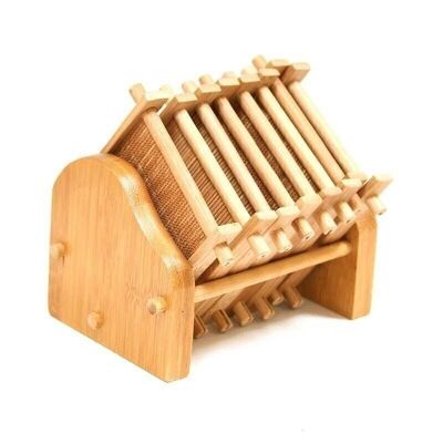 Juego de platillos de bambú 8 piezas