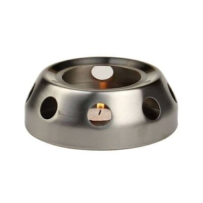 Steel teapot heating support