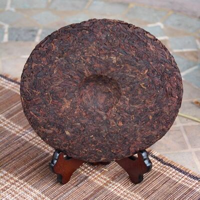 Bulang Puer Shu Tee (gekocht) 2017 357g