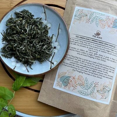 Té verde temprano de primavera Meng Ding Gan Lu 50 gr