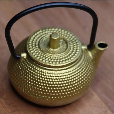 Cast iron teapot 100 ml - Gold
