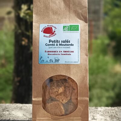 Organic Comté Salted Cheese - Mustard