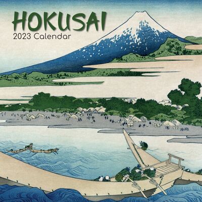 Calendario 2023 Hokusai Arte Japonés