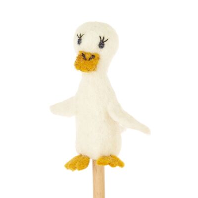 finger puppet duck