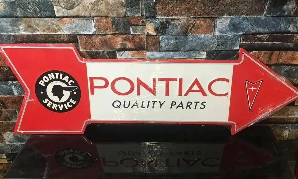Buy wholesale Pontiac Service US Sign 68 x 22 cm