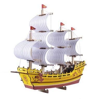 Building kit Merchant ship Silk Road color