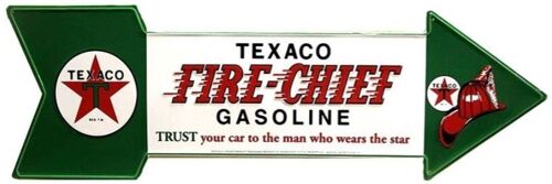 Texaco Fire Chief Schild 68 x 22 cm