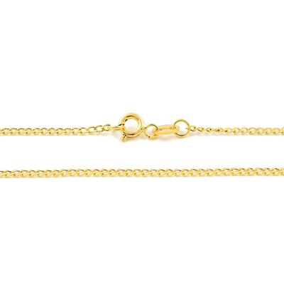 Cadena Oro 18k Barbada Hilo redondo 2º (40 cm) (G1438G-40)