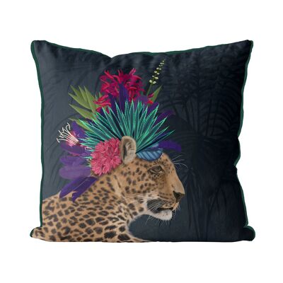 Hot House Leopard 1 Pillow, Cushion, 45x45cm