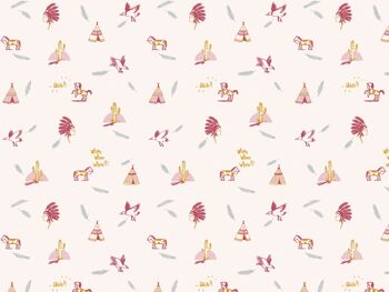 Papier peint Geronimo - Pink & Honey 2