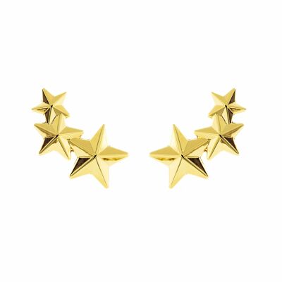 Pendientes Mujer/Niña Oro 9k Trepador Estrella (T2636P9K)