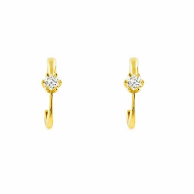 Pendientes Mujer/Niña Oro 9k Circonita (T2639P9K)