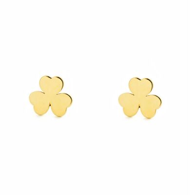 Pendientes Mujer/Niña Oro 9k Trebol (T2671P9K)