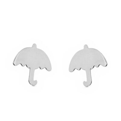 Pendientes plata paraguas (X1603PL)