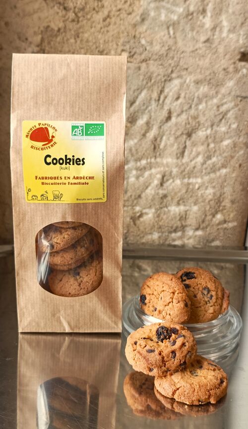 Cookies BIO Chocolat Raisins