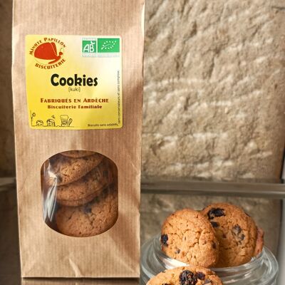 Organic Chocolate Raisin Cookies