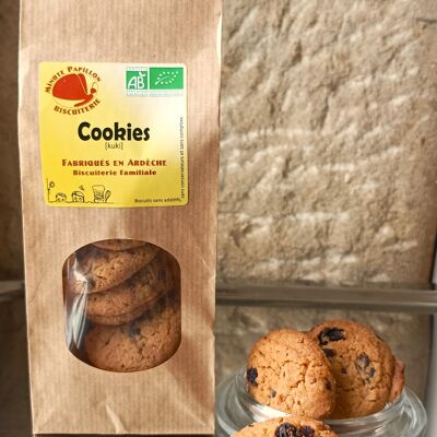 Organic Chocolate Raisin Cookies