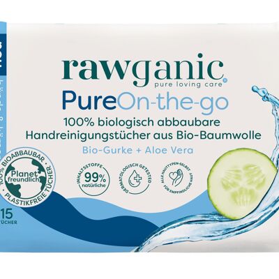 RAWGANIC® - BIO Pflege & Reinigungstücher für unterwegs