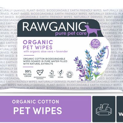 Rawganic® Bio Pet Wipes