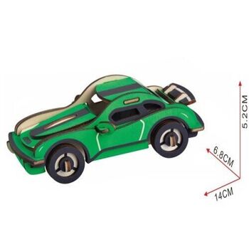 Kit de construction Voiture de sport couleur 'Hurricane' 3