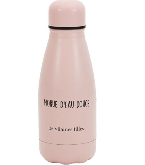 Idéal cadeau : Mini gourde rose "Morue d'eau douce"