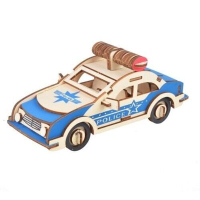 Building kit Police car color