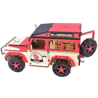 Building kit Jeep color