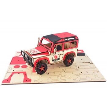 Kit de construction Jeep couleur 4