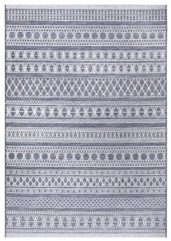 Tapis tissé à plat aspect macramé noué à la main Khawa 2