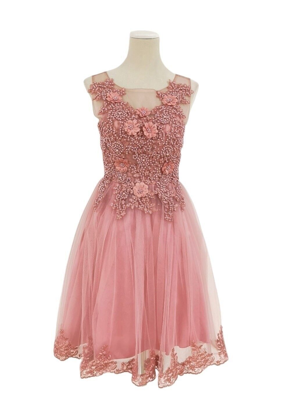 Robe de deals cocktail vieux rose