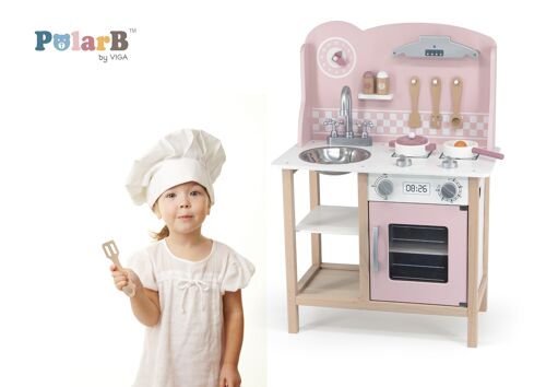 PolarB - Pink Kitchen with Accessories