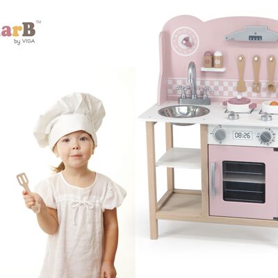 PolarB - Pink Kitchen with Accessories