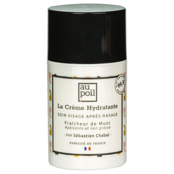 La Crème Hydratante - Soin Visage Après-Rasage 1