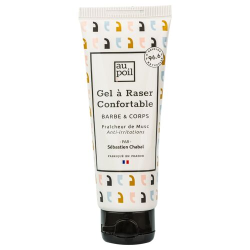 Le Gel à Raser 75ml - Anti-Irritations Barbe et Corps