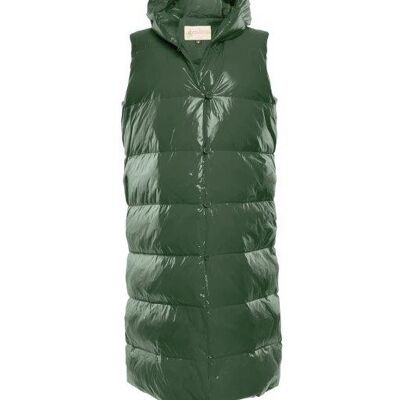 long vest olive small