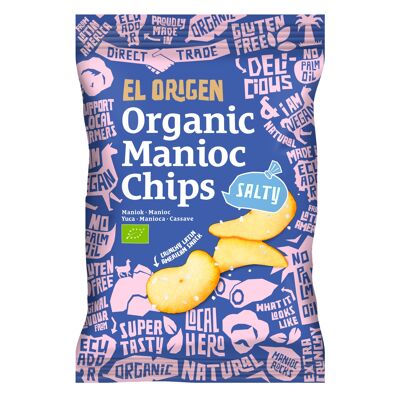 Bio Maniok Chips mit Meersalz